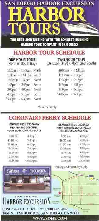 Tour Schedule